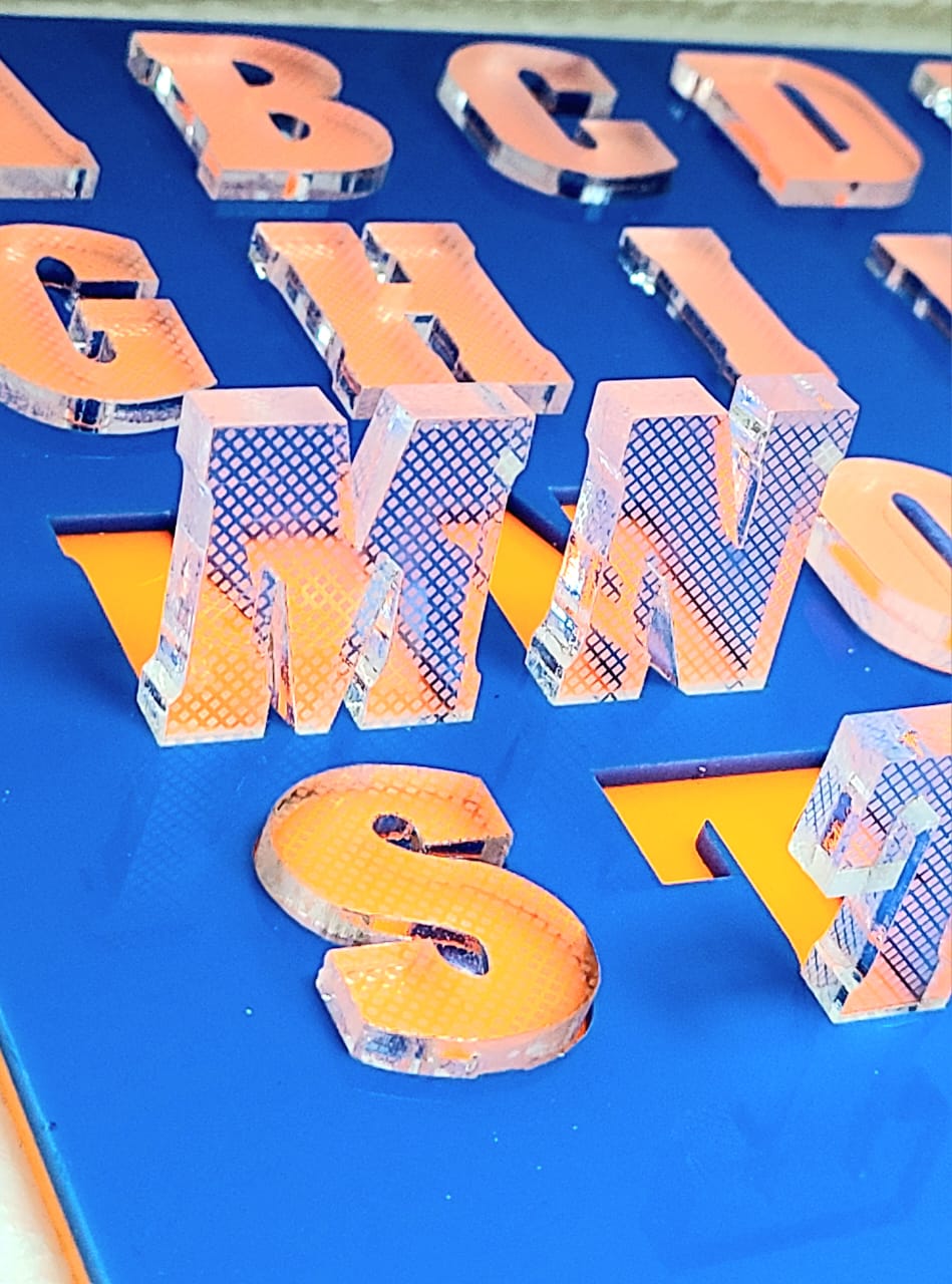 Acrylic Alphabet Letters For Kids