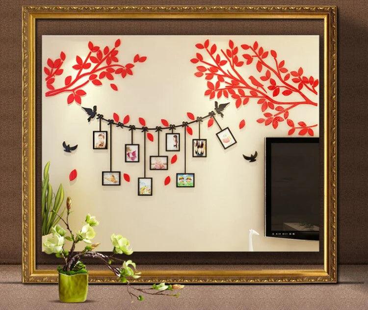 Hanging Family Tree DIY Acrylic Wall Art